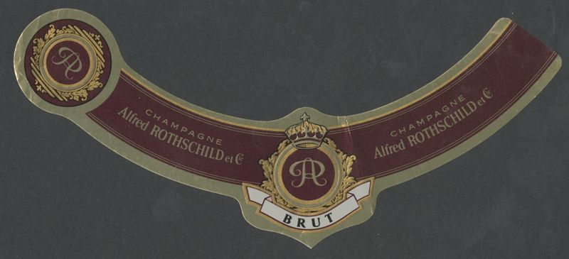 Brut. Alfred Rothschild et Cie. [collarí], darrer quart del segle XX