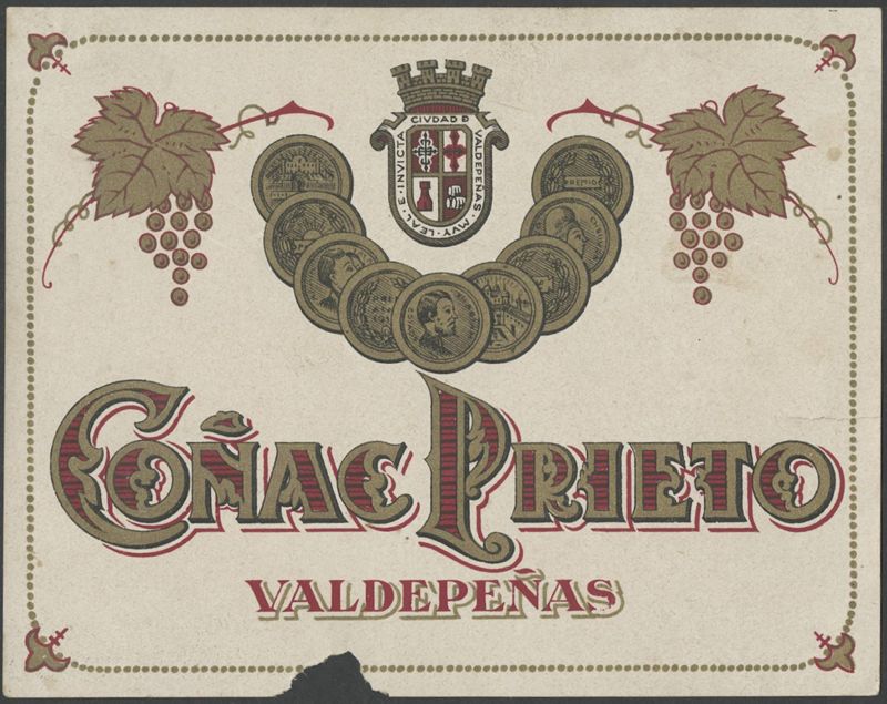 Selecto Cognac Morell [etiqueta d'ampolla]