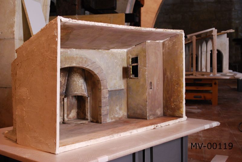 EL REI BEU. TENIERS [diorama], Albornà Termens, Joan, Albornà Termens, Ramon, Boada, Pau, Güell i Cortina, Lluís Maria, Castells Martí, Martí, entre el 1950 i 1953.