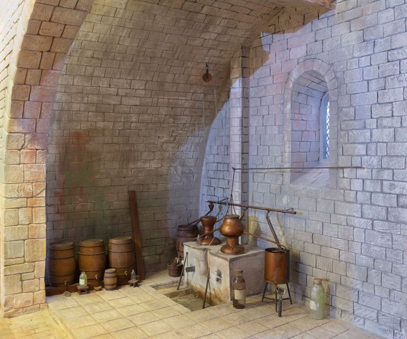 CELLER MONACAL [dioramas], Albornà Termens, Ramon, Albornà Termens, Joan, Boada, Pau, Castells Martí, Martí, tercer quart segle XX