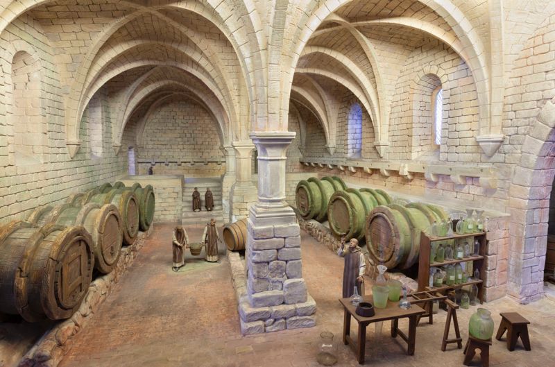 CELLER MONACAL [dioramas], Albornà Termens, Ramon, Albornà Termens, Joan, Boada, Pau, Castells Martí, Martí, tercer quart segle XX