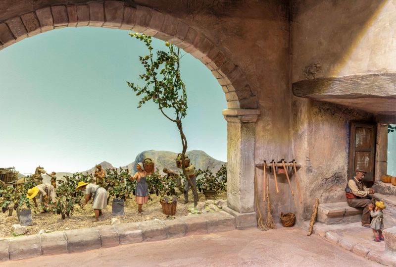 LA VEREMA [diorama], Albornà Termens, Joan, Albornà Termens, Ramon, Bertran, Güell i Cortina, Lluís Maria, Boada, Pau, Castells Martí, Martí, tercer quart segle XX