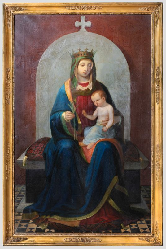 Verge de l'Espiga [pintura sobre llenç], Milà i Fontanals, Pau, 1844