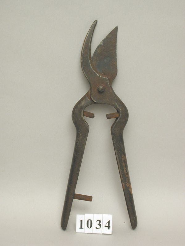 tisores de podar, primera meitat segle XX