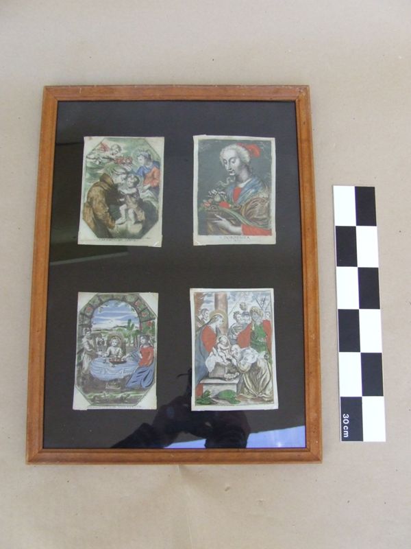 Sant Antoni de Pàdua. [estampa], Collaert, Guill, segle XVII