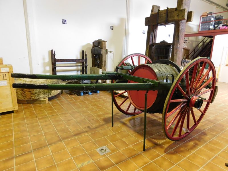 carro de torn per a un bocoi [carts], desconegut, Joaquim Duran, primer quart de seble XX