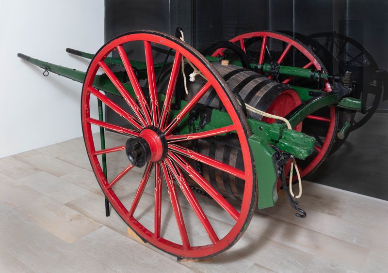 carro de torn per a un bocoi [carts], desconegut, Joaquim Duran, primer quart de seble XX