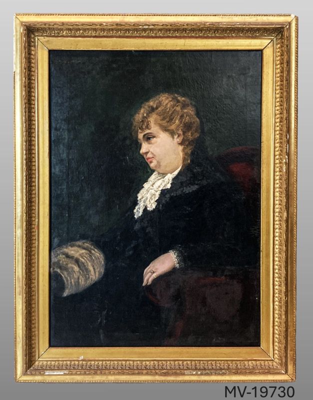 Autorretrat de Salvadora Tarrida (Dora) [canvas paintings], Salvadora Tarrida, primera meitat segle XIX