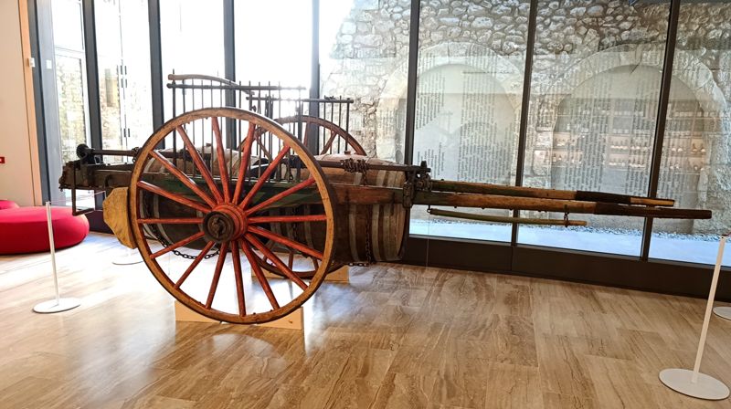 carro de torn per a dos bocois [carts], primer quart segle XX