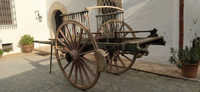 carro de torn per a dos bocois [carts], primer quart segle XX