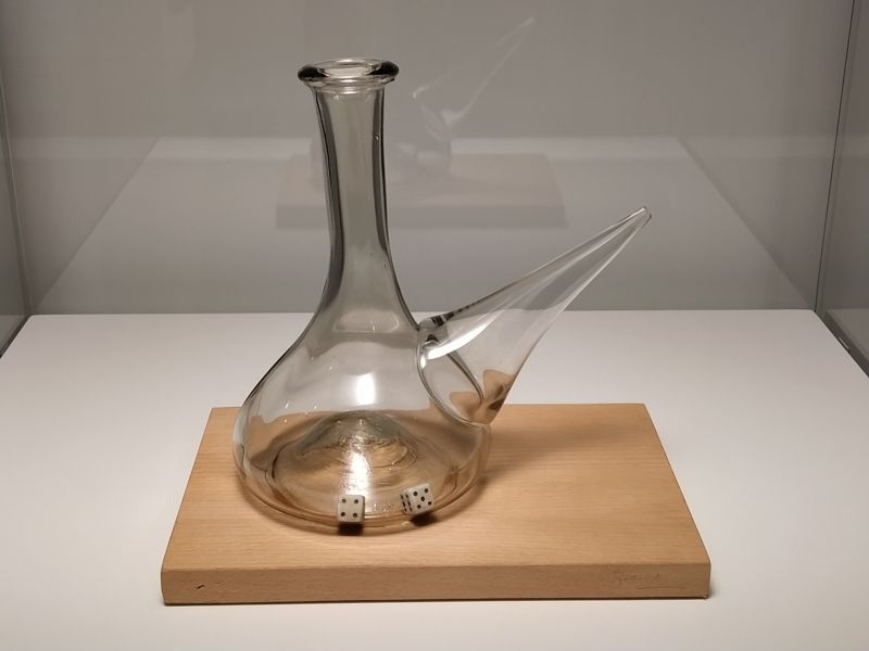 Porró amb daus [assemblatge], Joan Brossa i Cuervo, segona meitat segle XX