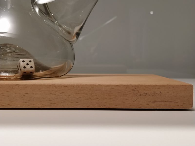 Porró amb daus [assemblatge], Joan Brossa i Cuervo, segona meitat segle XX