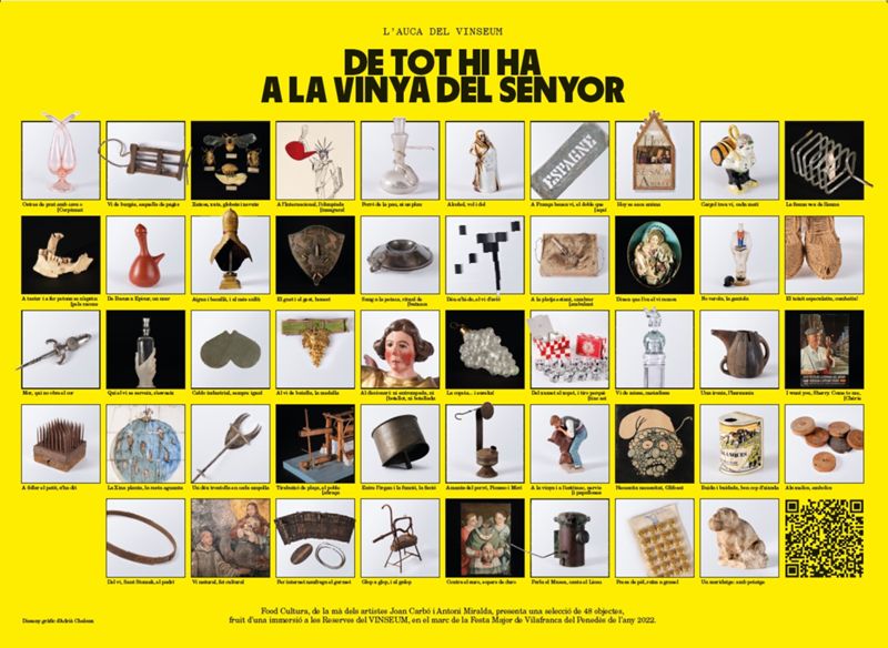 Auca del Vinseum. De tot hi ha a la vinya del Senyor [impressions], Antoni Miralda i Bou, 2022