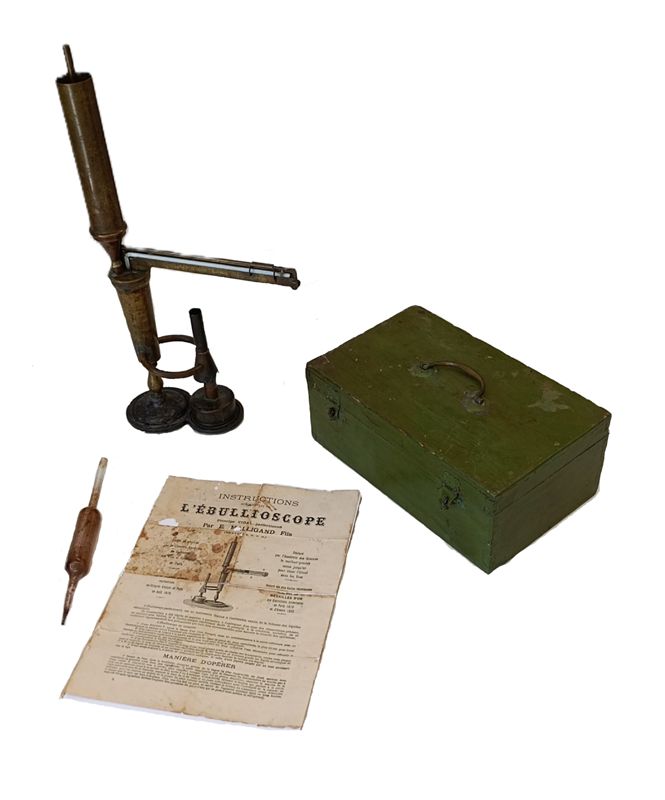 ebulliòmetre, Malligand, E., finals segle XIX - primer quart segle XX