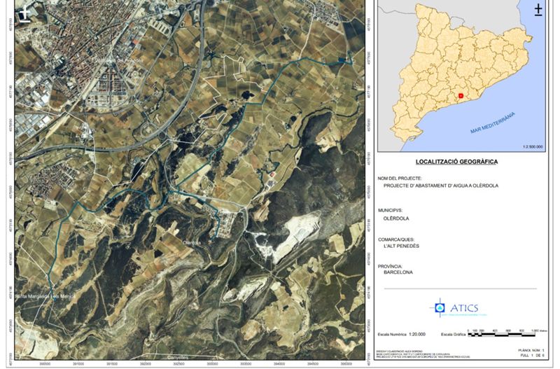 Prospecció, control i intervenció arqueològica a les obres  d’Abastament d’Aigua a Olèrdola (Vilafranca del Penedès, Olèrdola i santa Margarida i els Monjos, Alt Penedès), Sergi Segura Bueno, neolític a contemporani
